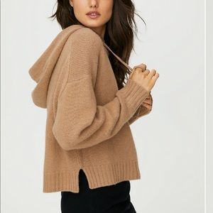 aritzia luxe cashmere hoodie